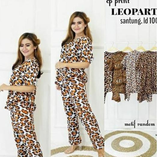 Stelan Baju Tidur Wanita / Daster Batik / Ibu Menyusui