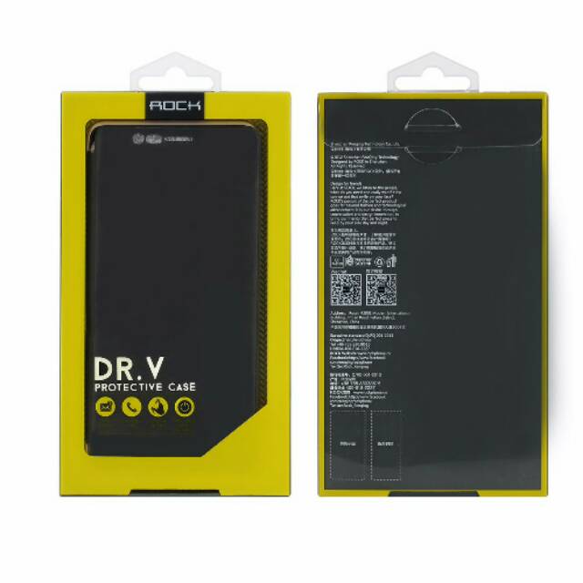 BOOK COVER ROCK DR.V CASE SAMSUNG GALAXY NOTE FE/NOTE 7 FE