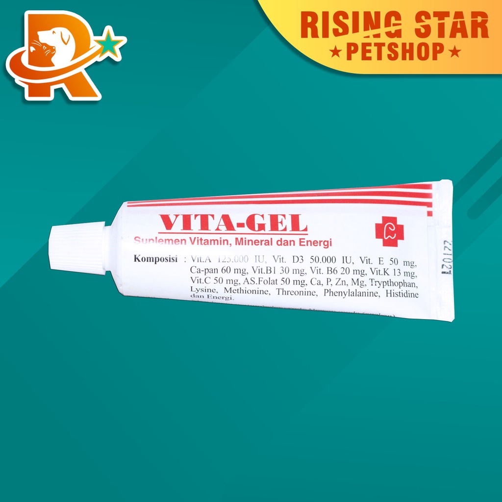 PROMO Vitamin Kucing Anjing Vitagel Vita-Gel