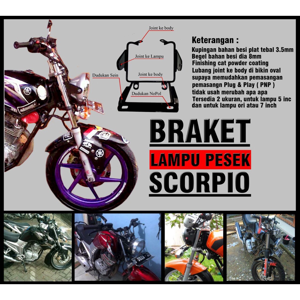 Harga Lampu Bulat Motor Scorpio Terbaru Februari 2022 BigGo Indonesia