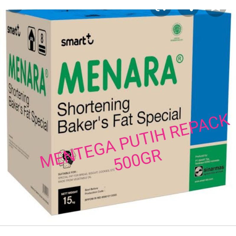 

Mentega Putih 500 gram