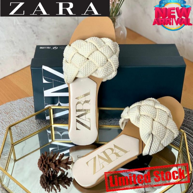 NEW COLLECTION SANDAL ZARA SLOP TEPLEK WANITA IMPORT PREMIUM | SENDAL ZARA SLOP TEPLEK WANITA