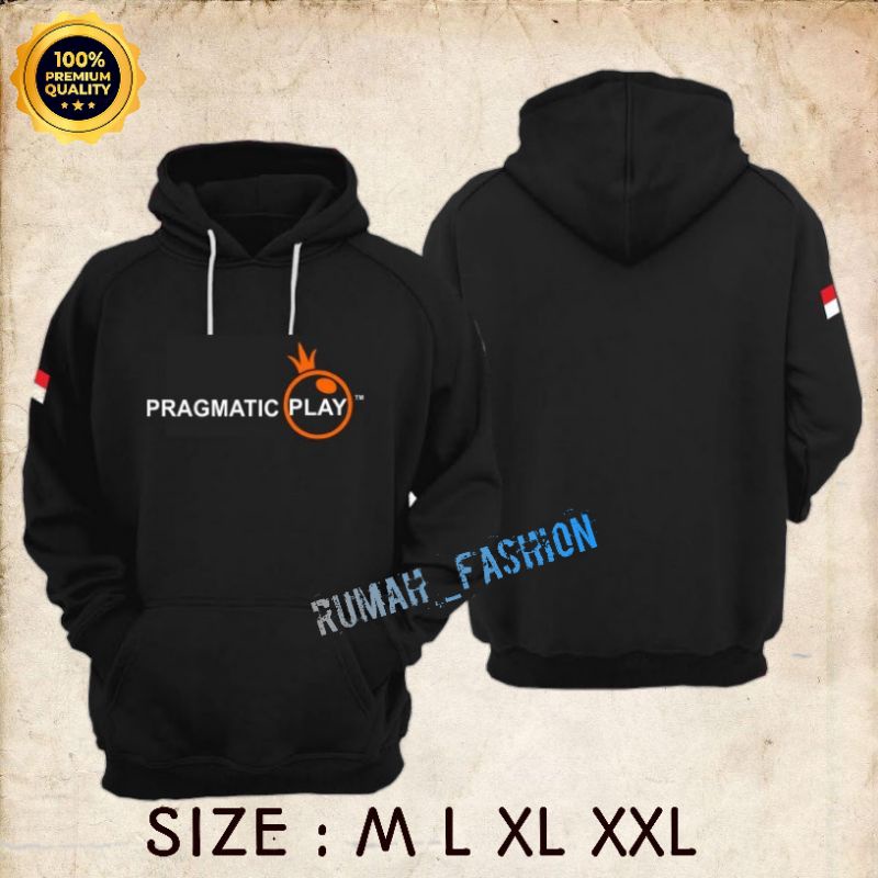 Hoodie Pria oversize Distro Original Murah/ Jaket hoodie cowok PRAGMATIC PLAY/ Sweater Slot Terbaru 