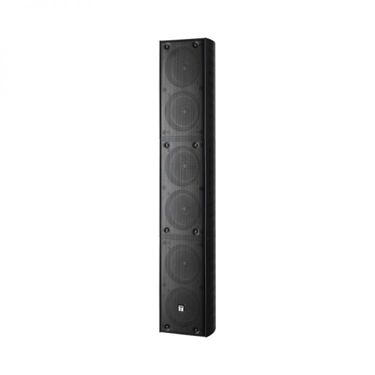 Speaker TOA ZS603CB  ZS 603 CB 4 inch x 6 60 Watt W Hitam Black Column Spiker