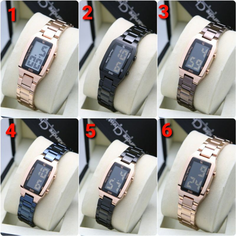 ORIGINAL GARANSI RESMI JAM TANGAN WANITA ALEXANDRE CHRISTIE CEWEK RANTAI ALEXANDER CRISTIE AC 9345