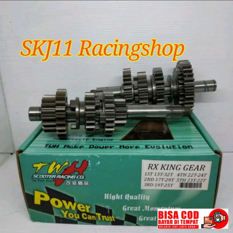 Gear Ratio Gir Rasio RX KING 13T 17T 19T 22T 23T TWH non Moto1