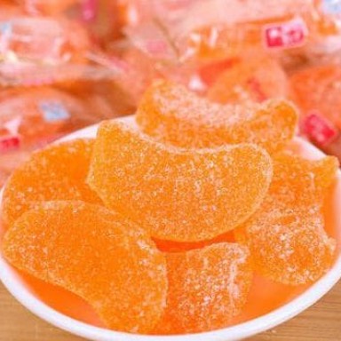 

ORANGE JELLY CANDY IMPORT PERMEN LUNAK JERUK MANDARIN HONGMAO