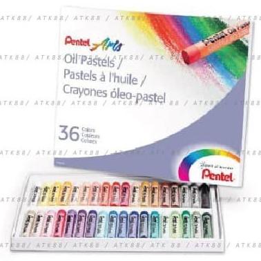 

TERBARUU!! Crayon/ Oil Pastel Pentel 36 Warna TERBARU
