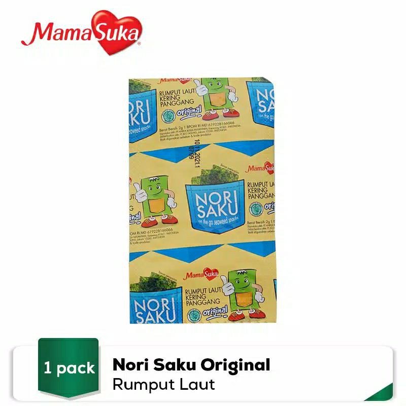 Nori Saku MamaSuka renceng isi 10 pcs