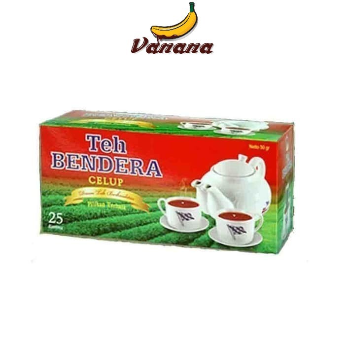 

Teh Bendera Celup isi 25 teh - Grosi Termurah Per Pack isi 6 box