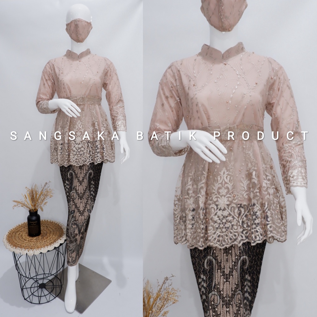 Kebaya Tunik / Tunik Brokat / Kebaya Modern / Kebaya tile / Kebaya Favorite / Batik Couple / Kebaya Sanghai