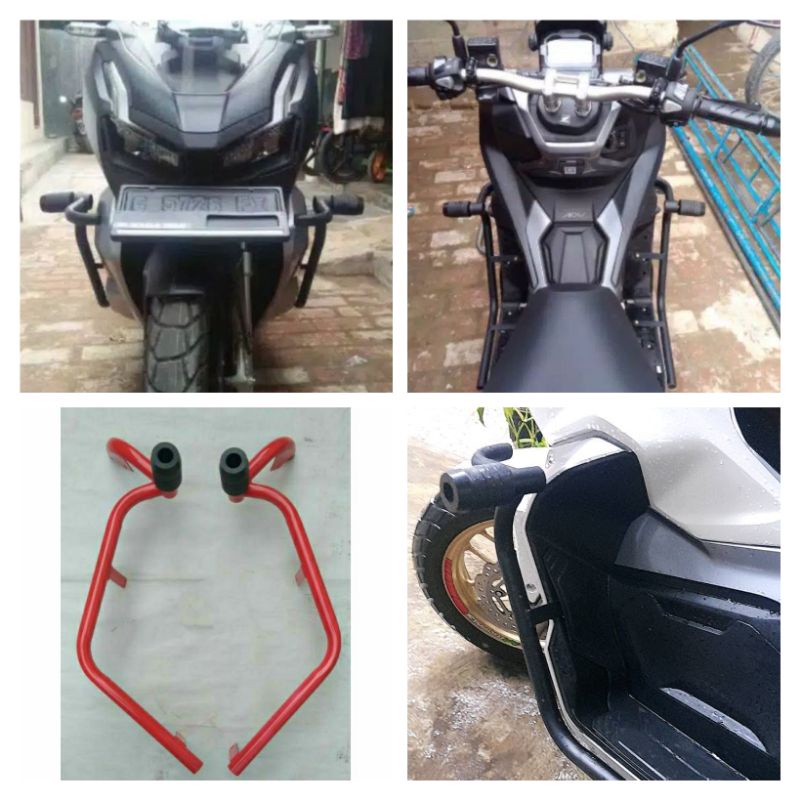Crashbar ADV 150 dan ADV 160 tubular Honda ADV aksesoris body ADV pelindung body adv150