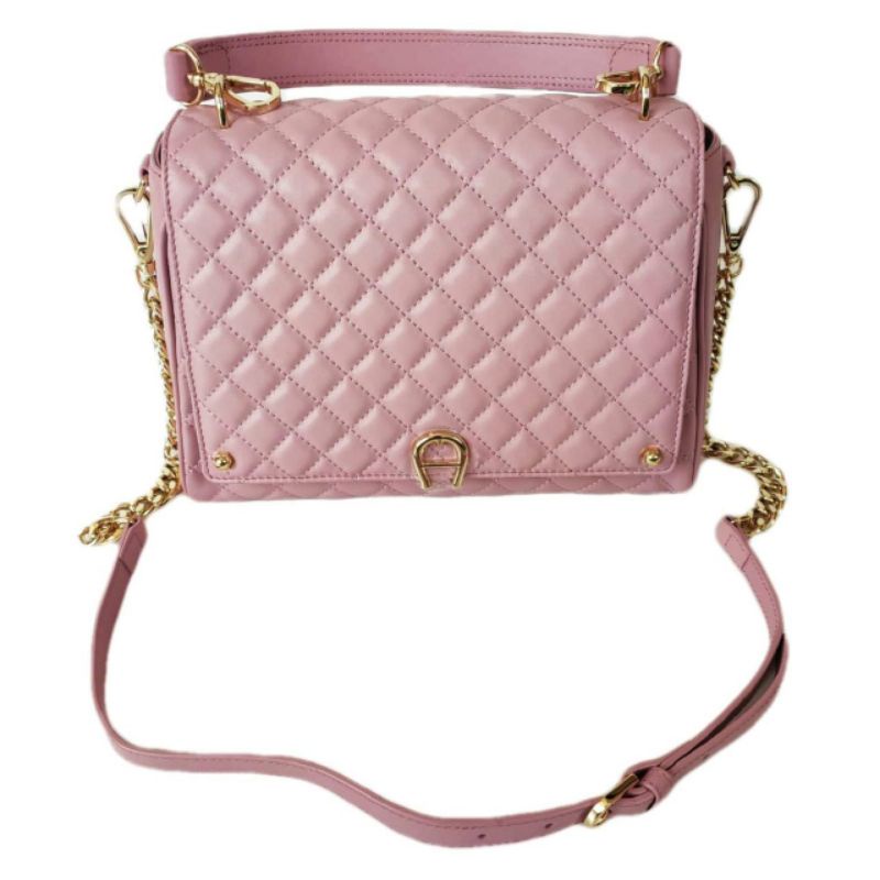 Tas Aigner Ava Tote Pink Original