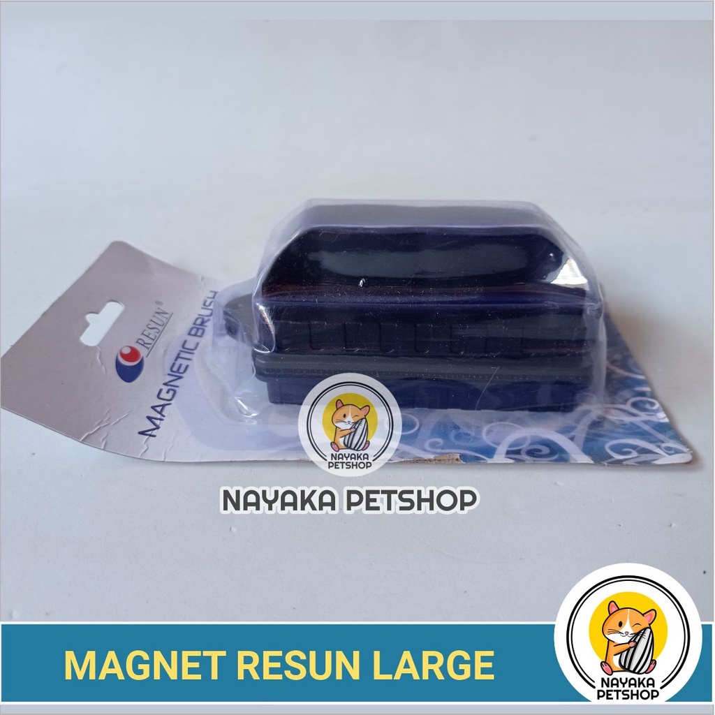 Resun Magnet Pembersih Kaca Aquarium Aquascape Large Besar