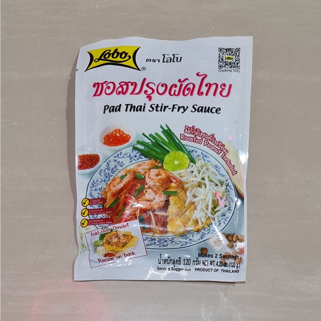 

Lobo Pad Thai Stir Fry Sauce Thailand 120 Gram