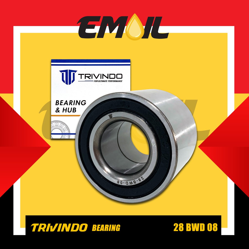 Bearing laher roda belakang Mitsubishi Mirage 28-BWD-08 trivindo