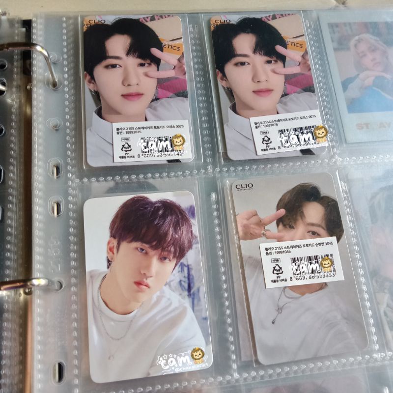 [ OFFICIAL ] PHOTOCARD PC CLIO OFFICE LOOK DOUBLE SIDED DS CLIO MILD SEASON GREETINGS SG SEO CHANGBI