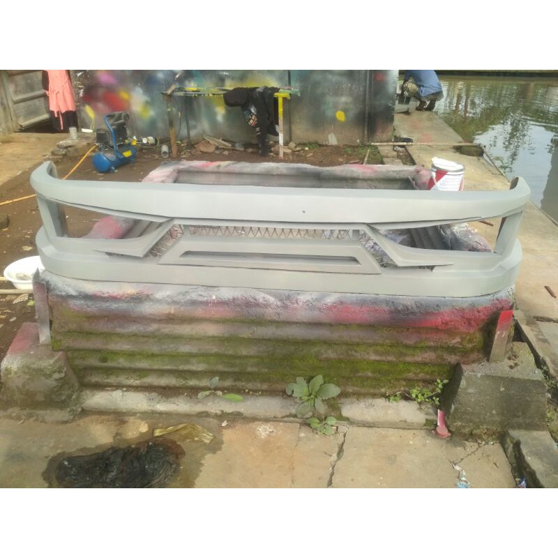 bemper l300 model lampu sigra