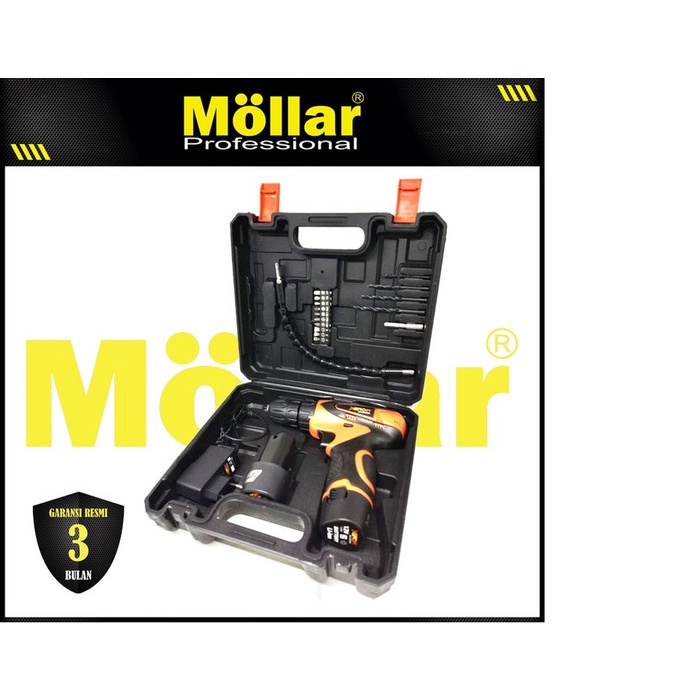 XENON CDD505 Mesin Bor Cas Charger 12V Cordless Drill Set Mata Bor