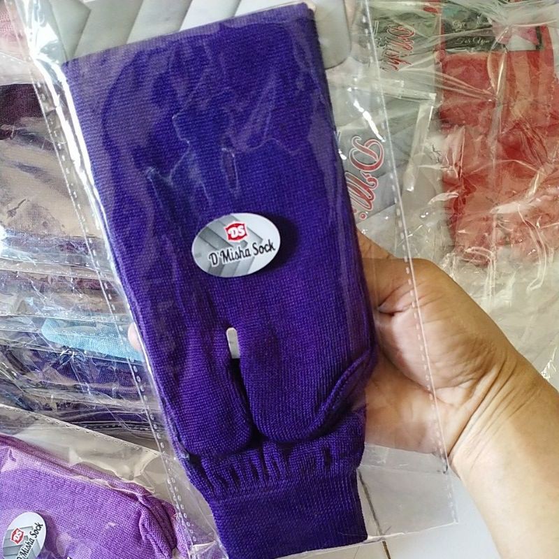 Kaos kaki jempol-Ungu tua