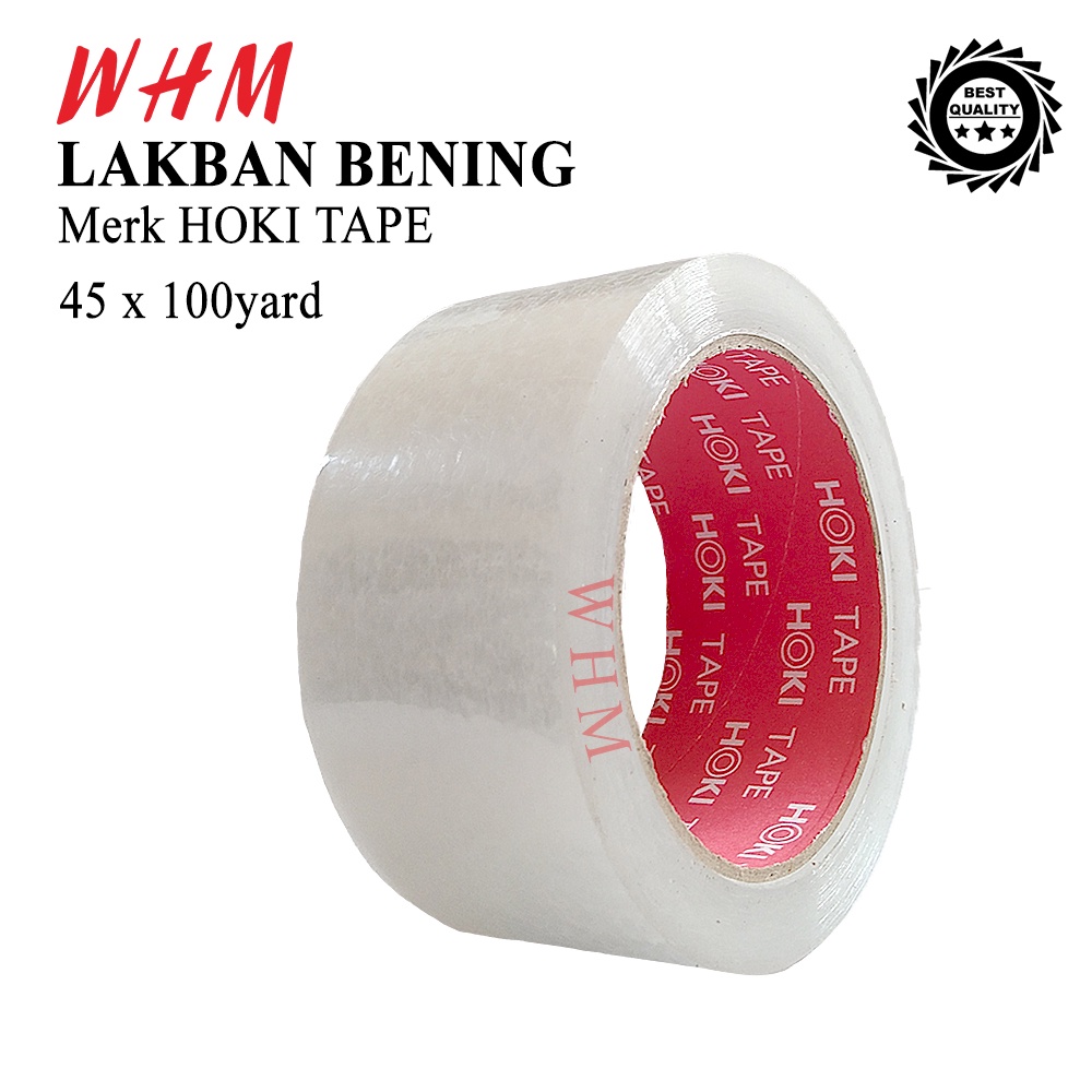 MURAH SUPER CLPER 45mmx200Y LAKBAN BENING DAN COKLAT HORICI TAPE DAN HOKI TAPE/ISOLASI