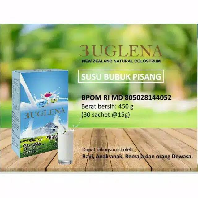 Susu Kolostrum Euglena (New Zealand) aroma pisang