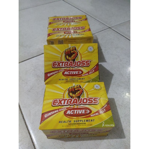 

EXTRAJOSS ACTIVE 1pack isi 12pc @4g