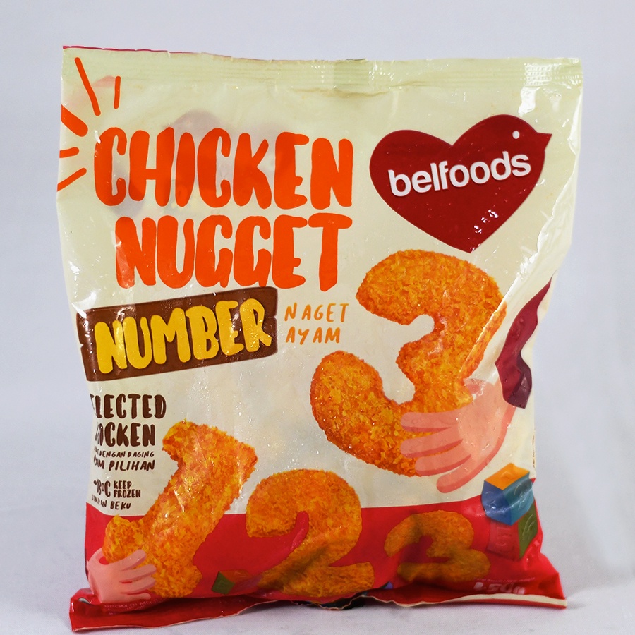 

Belfoods Chicken Nugget Number 450 gr