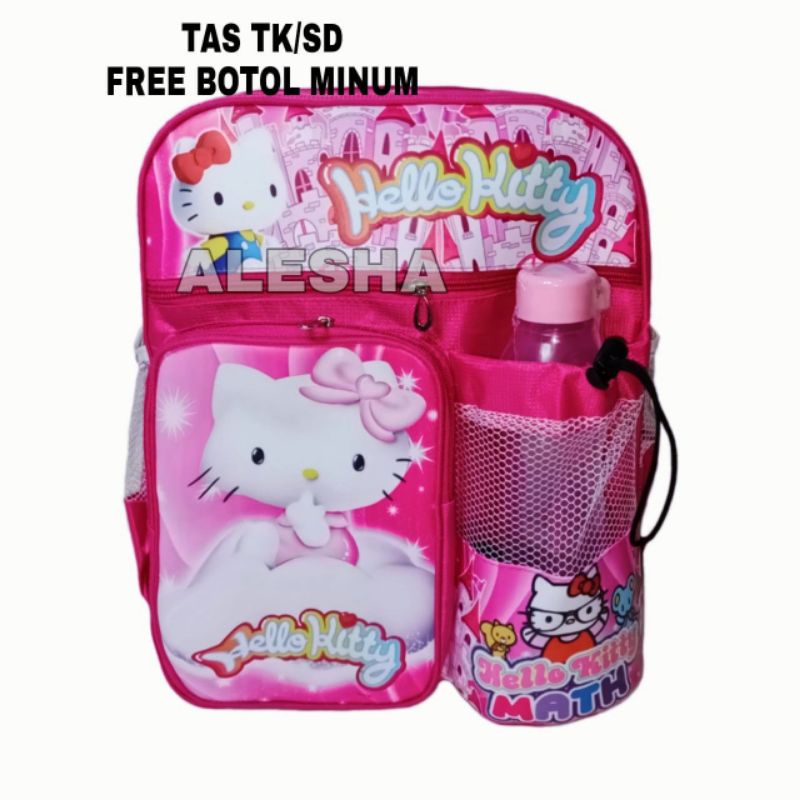 Tas ransel anak sekolah TK SD perempuan karakter hello Kitty/murah