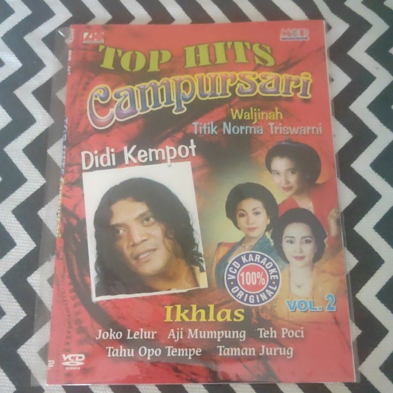 VCD KARAOKE ORIGINAL TOP HITS CAMPURSARI VOL.2