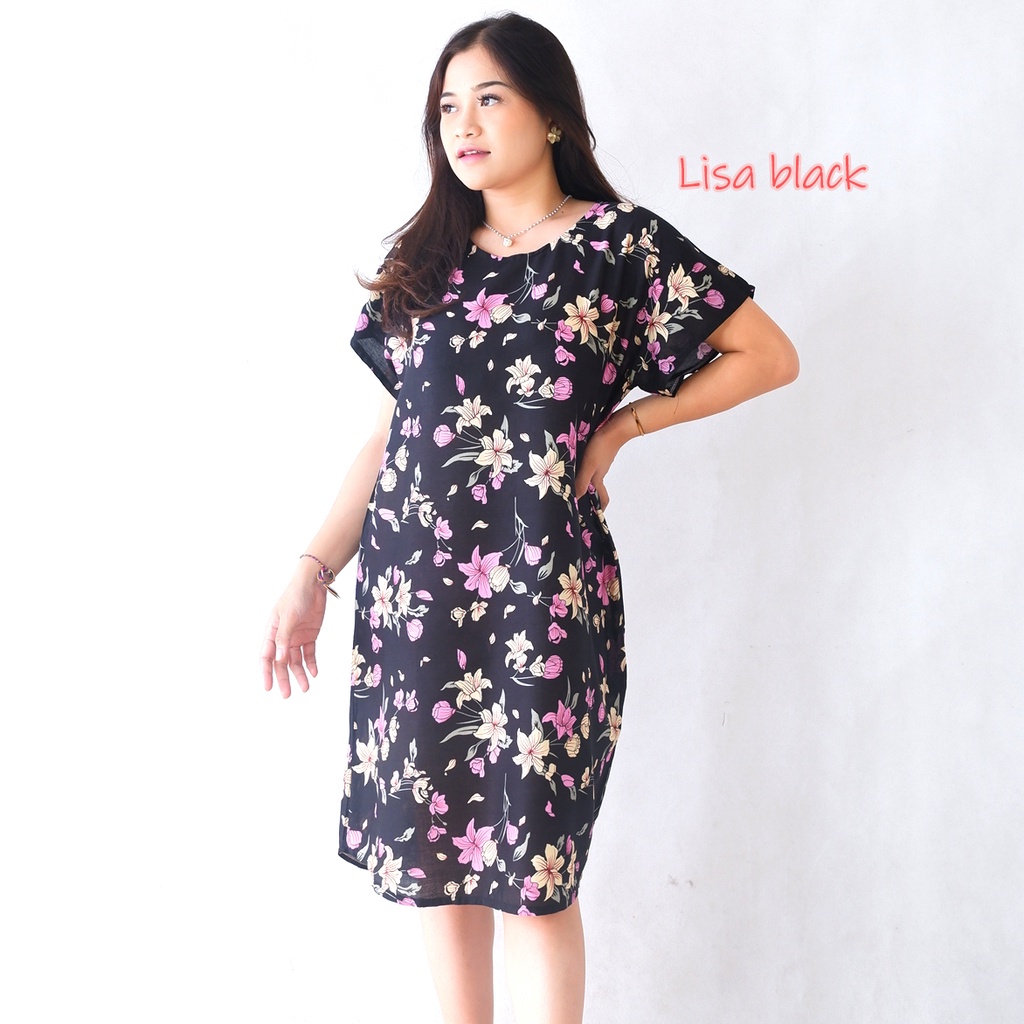 Daster Bali Dress Bali-DST LISA BLACK