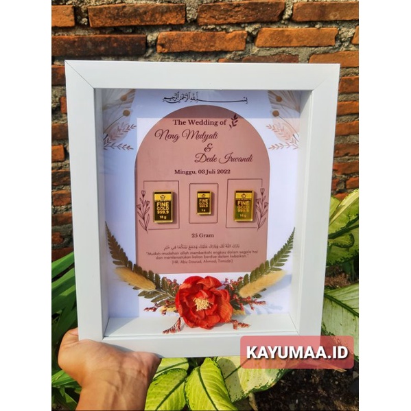 Frame Mahar | Bingkai Mahar Pernikahan