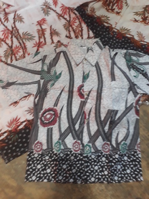 Usia 3-12 Tahun|kemeja Batik Anak|hem Anak Laki Laki Lengan Pendek Motif