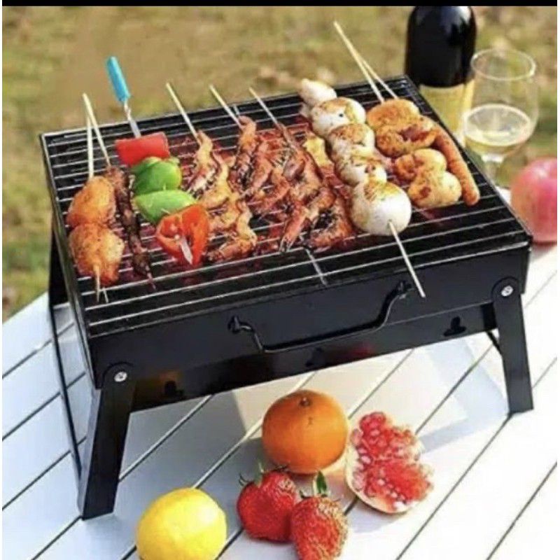 Pemanggang Portable Happy Call/Alat Pembakaran Ayam/Panggangan Sate BBQ