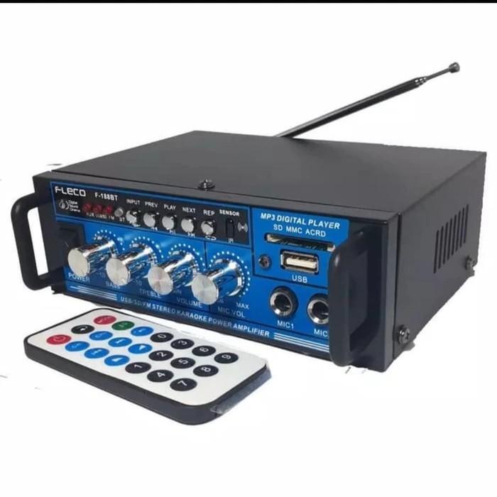 Power Amplifier Bluetooth Fleco F-188BT/Amplifier Bluetooth/Amplifier