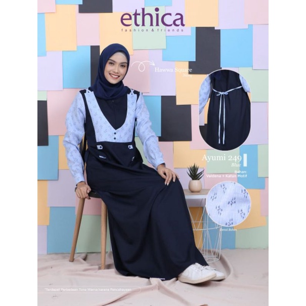 GAMIS BRANDED GAMIS MUSLIMAH ETHICA AYUMI 249