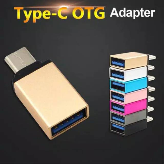 Otg colokan handphone type-c buat konektor usb ke handphone android xiaomi samsung oppo
