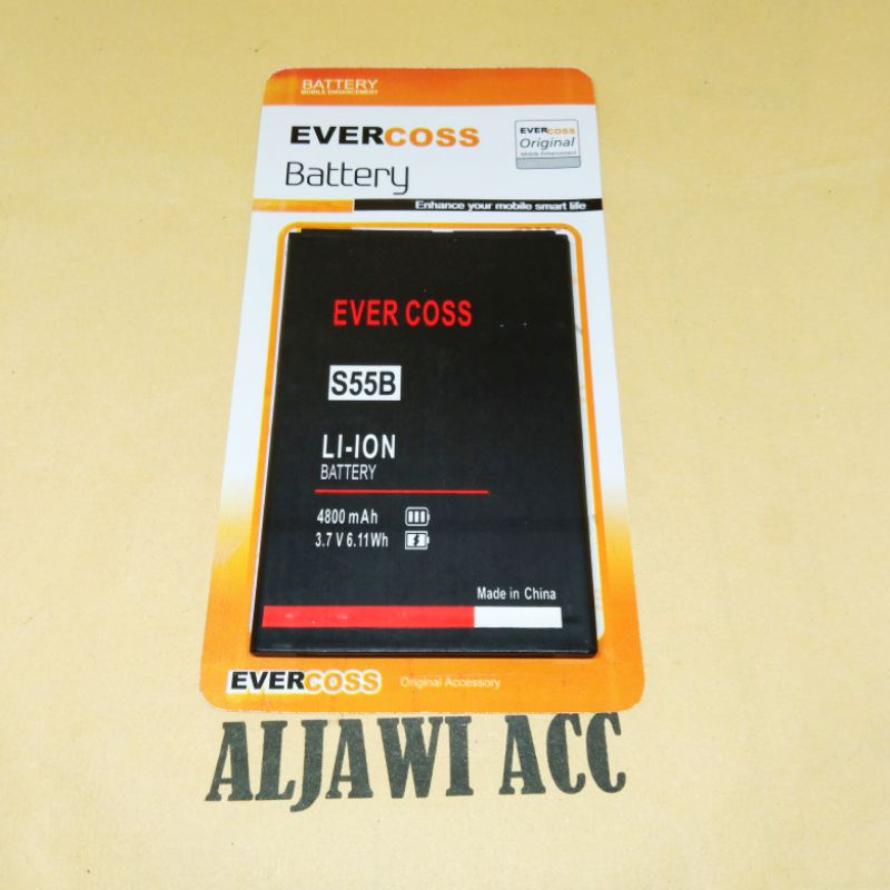 Baterai Cross Evercoss Genpro S55B Original Battery Hp