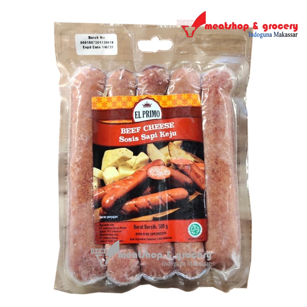 

EL PRIMO Beef Cheese Sosis [500 g]