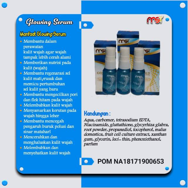 SERUM GLOWING MSI