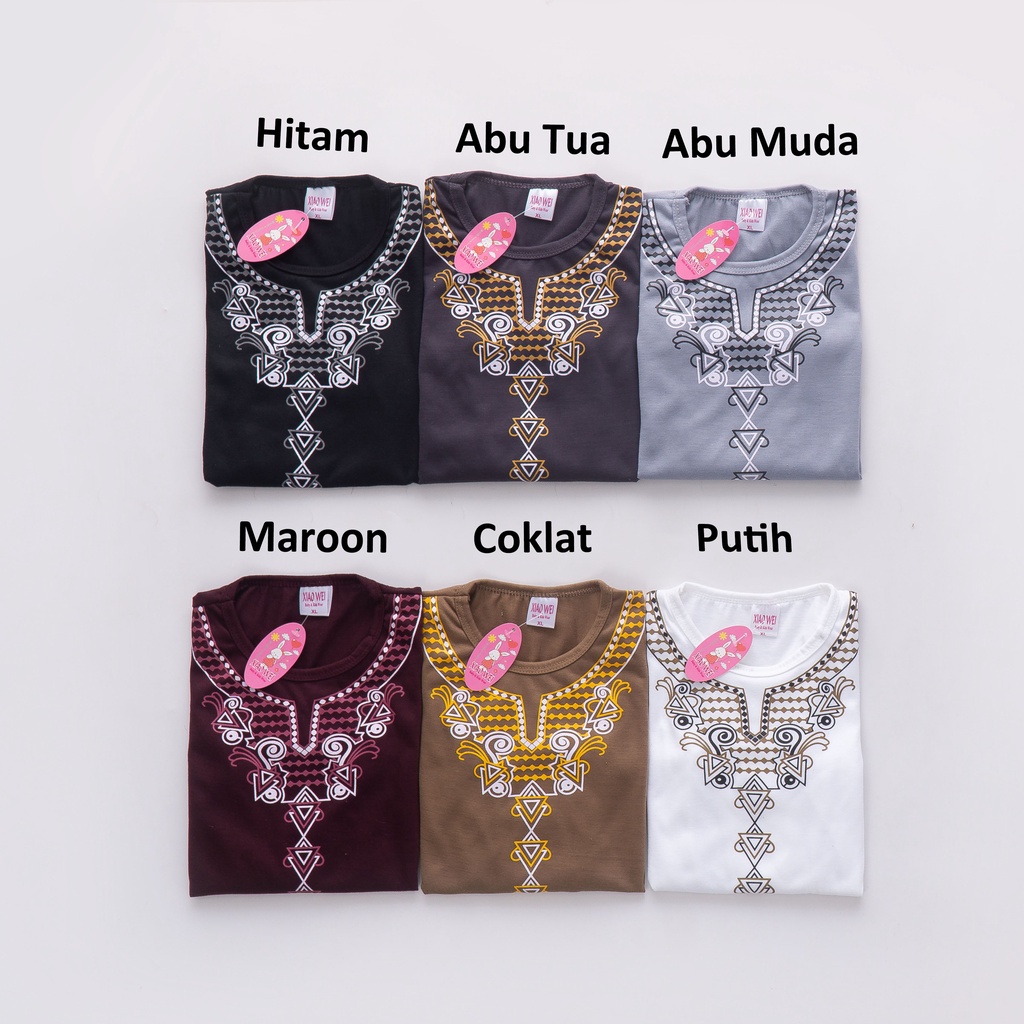 Setelan Baju Koko Anak Model 2/ Baju Anak Muslim/ Fashion Muslim Anak Laki-Laki 0 - 5 Tahun