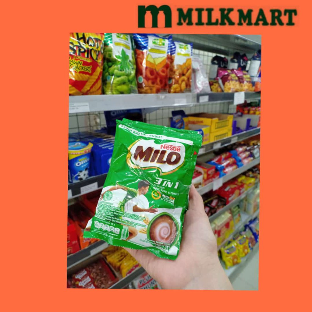 

MILO 3IN 1 SACHET ISI 10//HARVESTMART