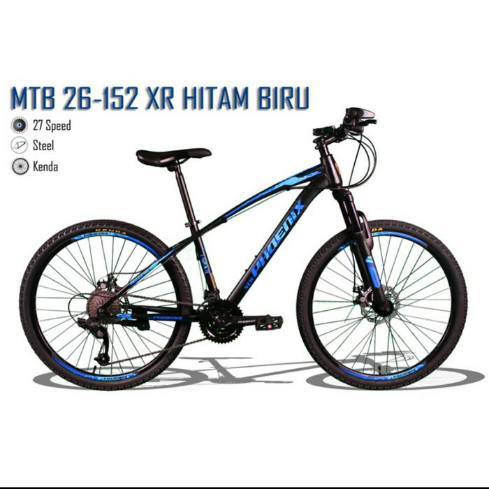 Sepeda MTB Phoenix 26 152 XR 27 Speed