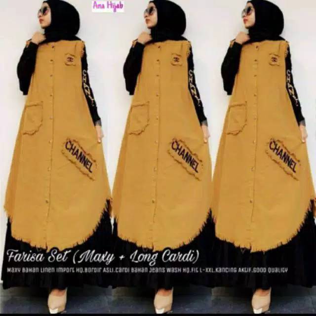 GAMIS SATU SET//MODERN//GAMIS JEANS