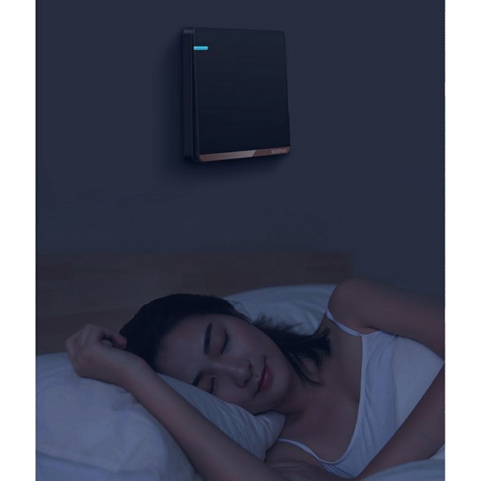 saklar lampu hitam list silver