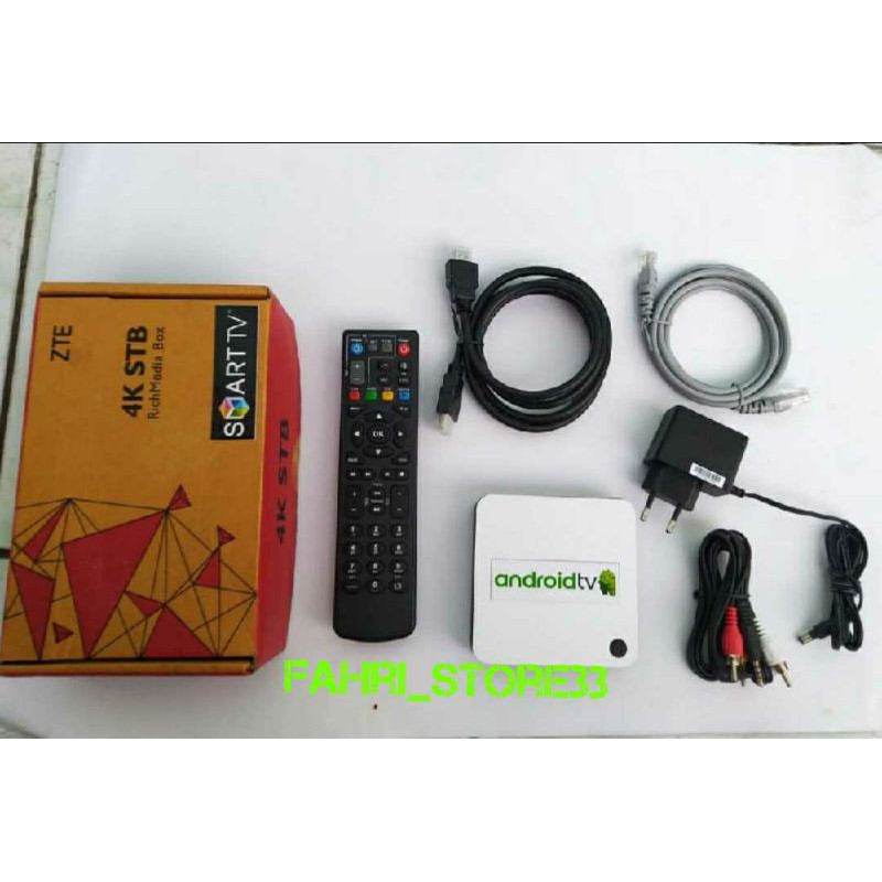 Android Tv Box STB 4K Free Kabel HDMI