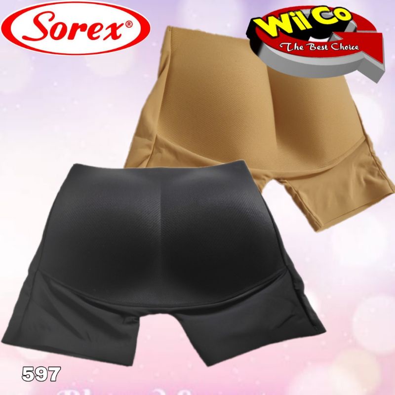 K597 -  (Harga Per 1Pcs) CELANA BUSA WANITA SHAPEWARE PAKAIAN DALAM WANITA CD BUSA PEMBENTUK BOKONG SEXY SOREX SIZE S - XL