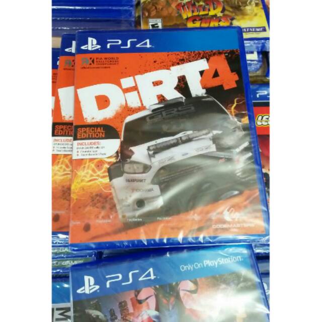 KASET PS4 PS 4 DIRT 4 DIRT4/SPECIAL EDITION