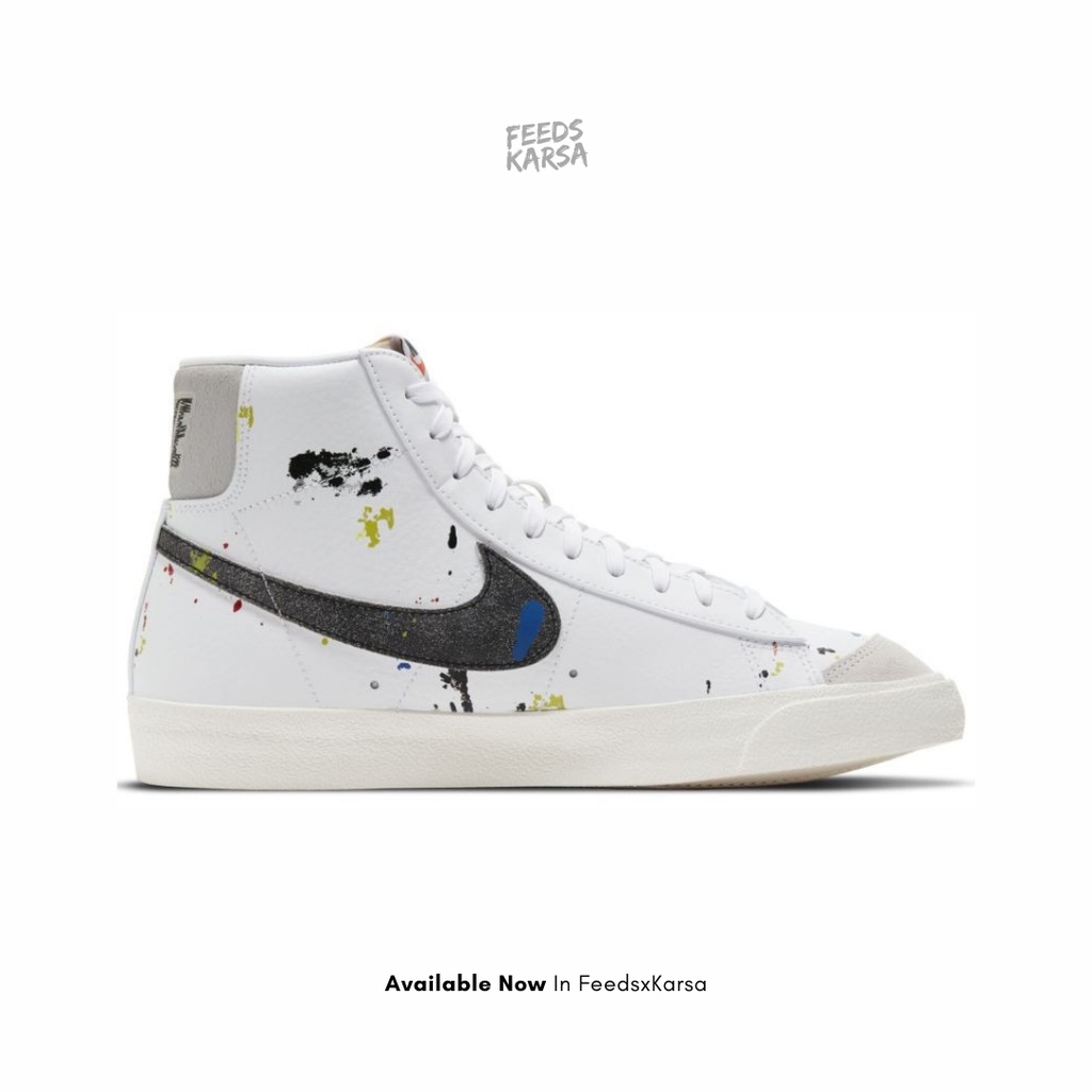 blazer low 77 paint splatter