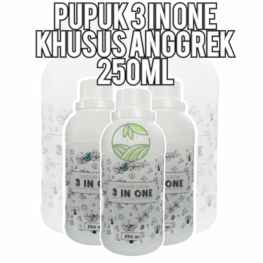 Pupuk Organik Khusus Anggrek 3 in one 250ml Pupuk Anggrek Dendrobium Organik Pupuk Organik Tanaman H